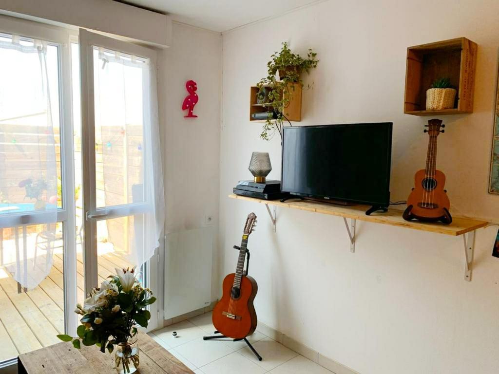 Grand studio avec terrasse à 100m du Vieux Port La Rochelle  Esterno foto